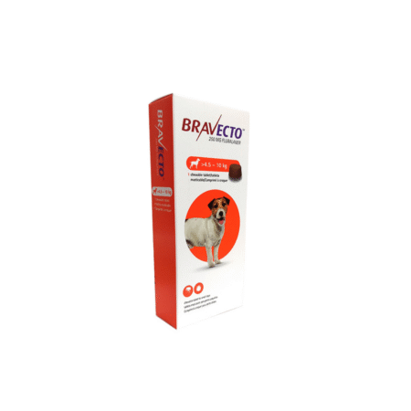 Bravecto Chew 250mg (4.5-10kg) MSD