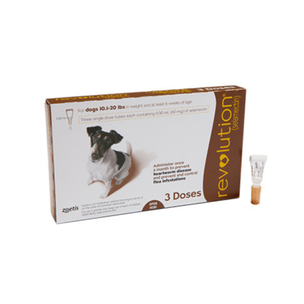 revolution for dogs zoetis selamectin spot on