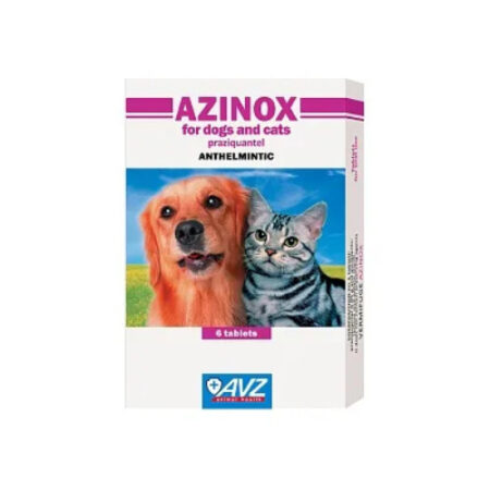 Azinox Avz deworming tablet for cats and dogs