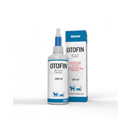Ear cleaner for cats and dogs otofin Bioveta