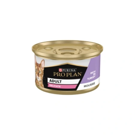 Adult Delicate Digestion, Wet Cat Food, Mousse Purina Pro Plan