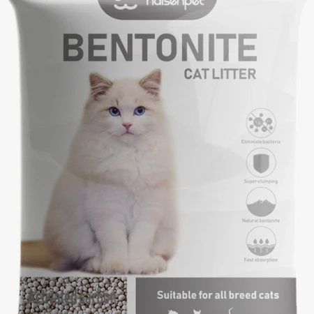 cat litter haisenpet bentonite nature