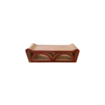 Double Arches Cardboard Scratch Lounger For Cats