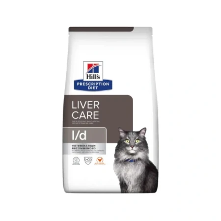 dry food for cat liver care chicken hills