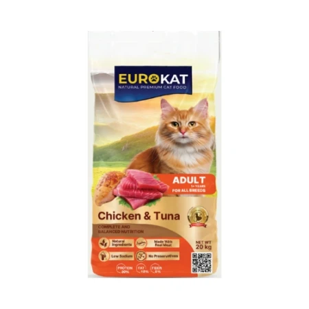 Euro Kat Chicken and Tuna 20KG