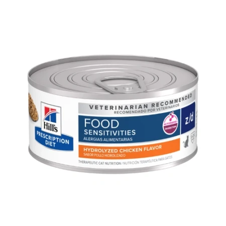 food sensitivities hydrolyzed Chicken Flavor Cat Food