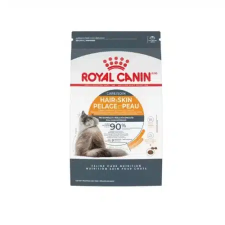 hair and skin dry food for cat royal canin