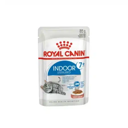 indoor +7 wet food for cat royal canin