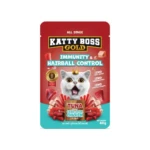 Katty boss gold tuna topping crab stick and chicken in jelly