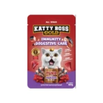 Katty boss gold tuna topping Mackerel in jelly wet food for cats
