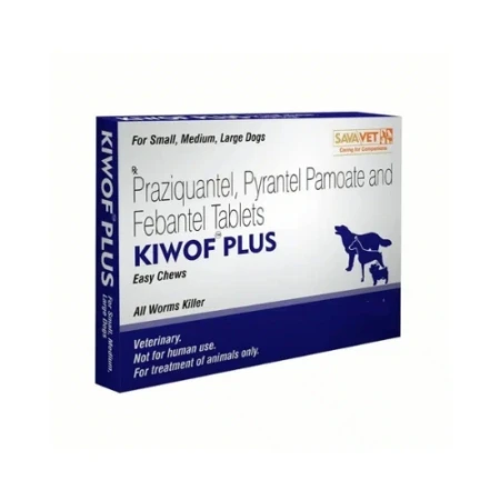 kiwof plus deworming for dog