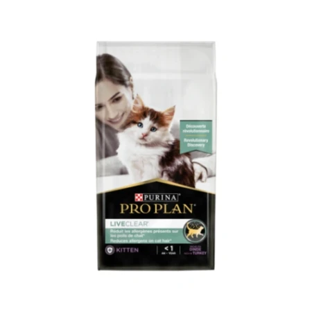 LiveClear Kitten, Rich in Turkey Purina Pro Plan