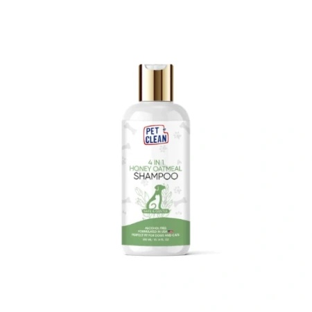 pet clean 4 in 1 honey oatmeal shampoo