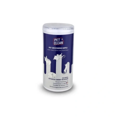 Pet grooming wipes
