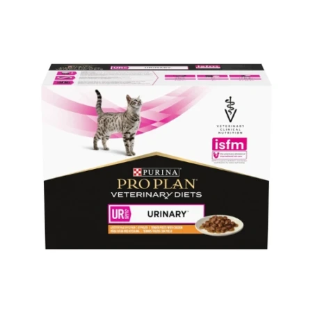 Urinary with Chicken UR Wet Cat Food Pouch Purina Pro Plan Veterinary Diets